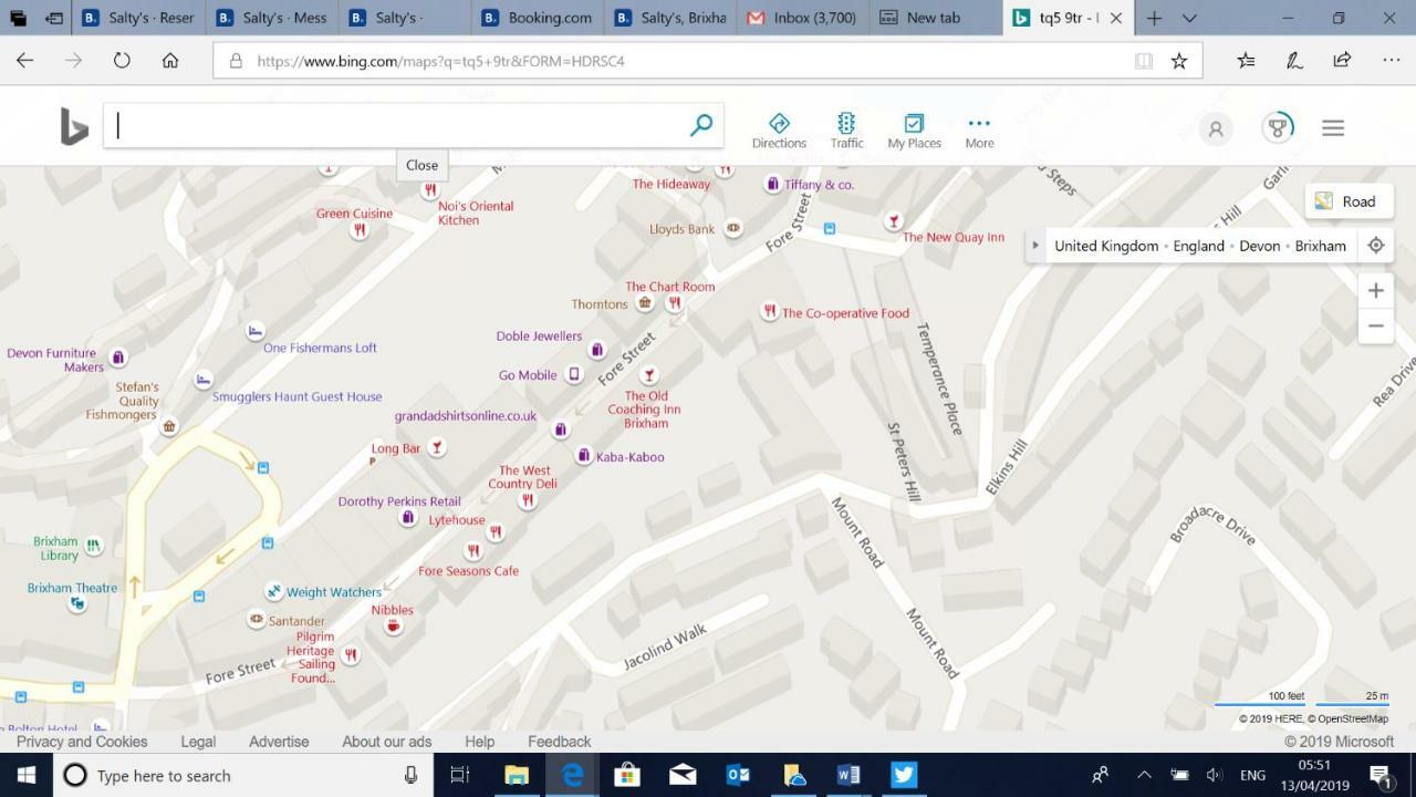 Saltys Cottage, Brixham - 2 Min Walk To The Harbour Εξωτερικό φωτογραφία